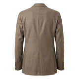 Roberto Pepe Luxury Grey Wool Men Jacket