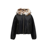 Moose Knuckles Black Lambskin Leather Jacket