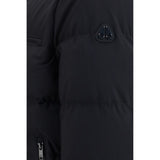 Moose Knuckles Black Nylon Full-Length Jacket
