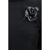 Blumarine Black Wool Oves Aries Turtleneck