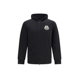 Moncler Black Cotton Sweatshirt