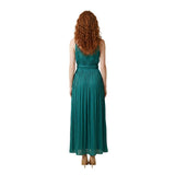 Morgan De Toi Bicolor Polyester Long Dress