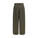 Moncler Grenoble Bicolor Wool Oves Aries Casual Pants