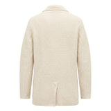 Malo White Cotton Men's Cardigan