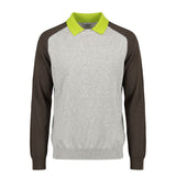 Malo Grey Cotton Men's Sweater