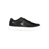 Calvin Klein Black Polyurethane Men's Sneaker