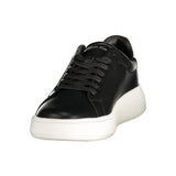 Calvin Klein Black Leather Men's Sneaker