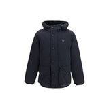 Fred Perry Black Recycled Polyamide Parka