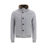 MooRER Gray Goose Down Full-Length Jacket
