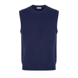 Malo Blue Wool Men's Sweater