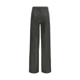 L'Agence Bicolor Cotton Flared Jeans