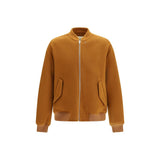 Valentino Garavani Brown Wool Oves Aries Bomber