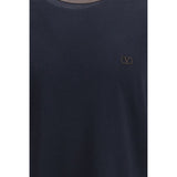 Valentino Garavani Blue Cotton T-Shirt