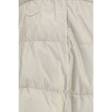 Moncler Beige Nylon Midi Skirt
