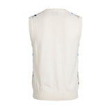 Malo White Cotton Men Sweater