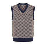 Malo Blue Cotton Men Sweater