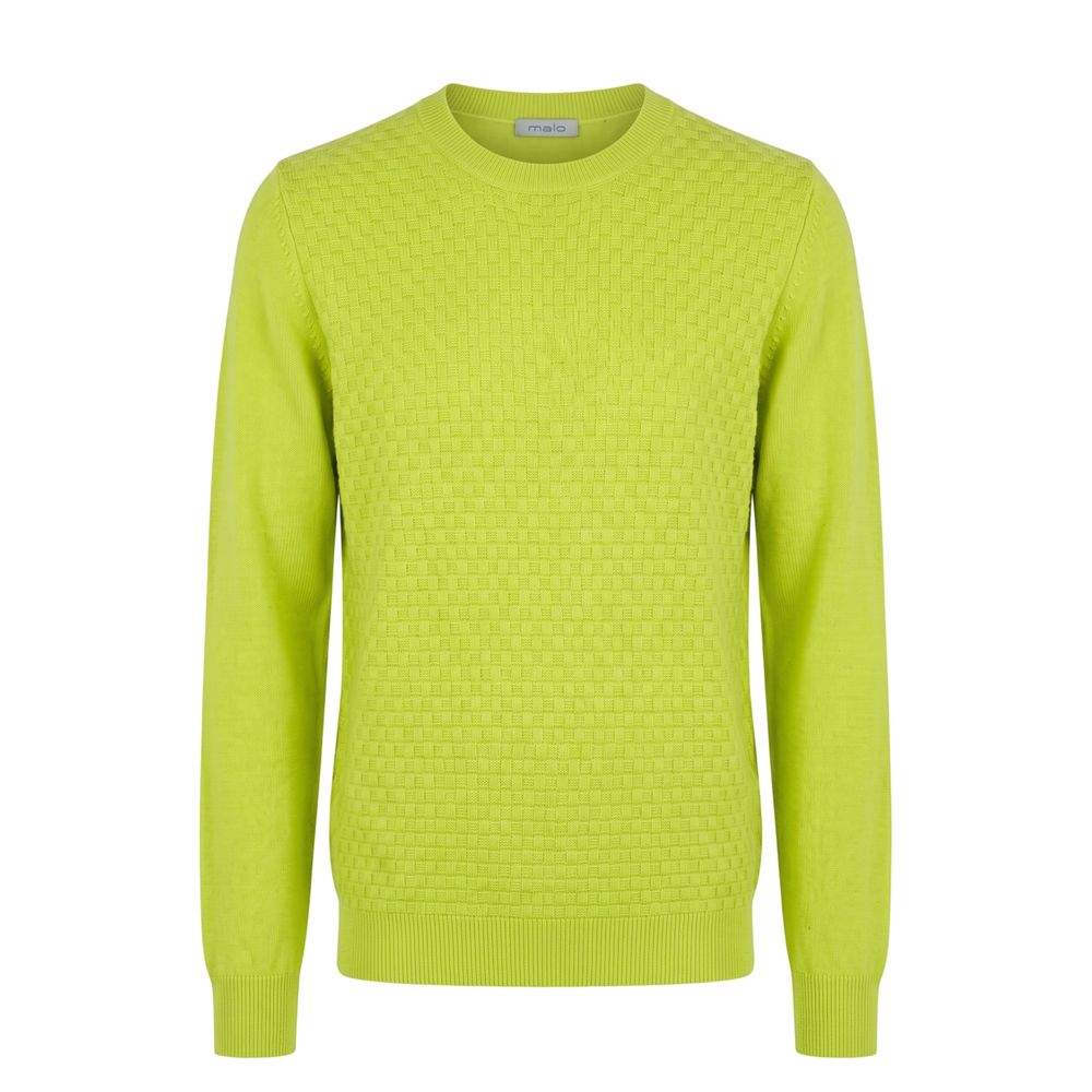 Malo Green Wool Men's Sweater