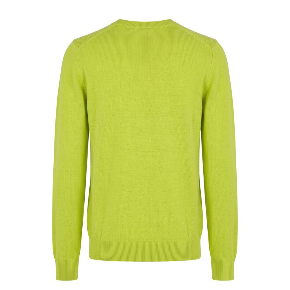 Malo Green Wool Men's Sweater