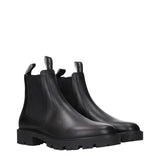 Celine Black Leather Ankle Boots
