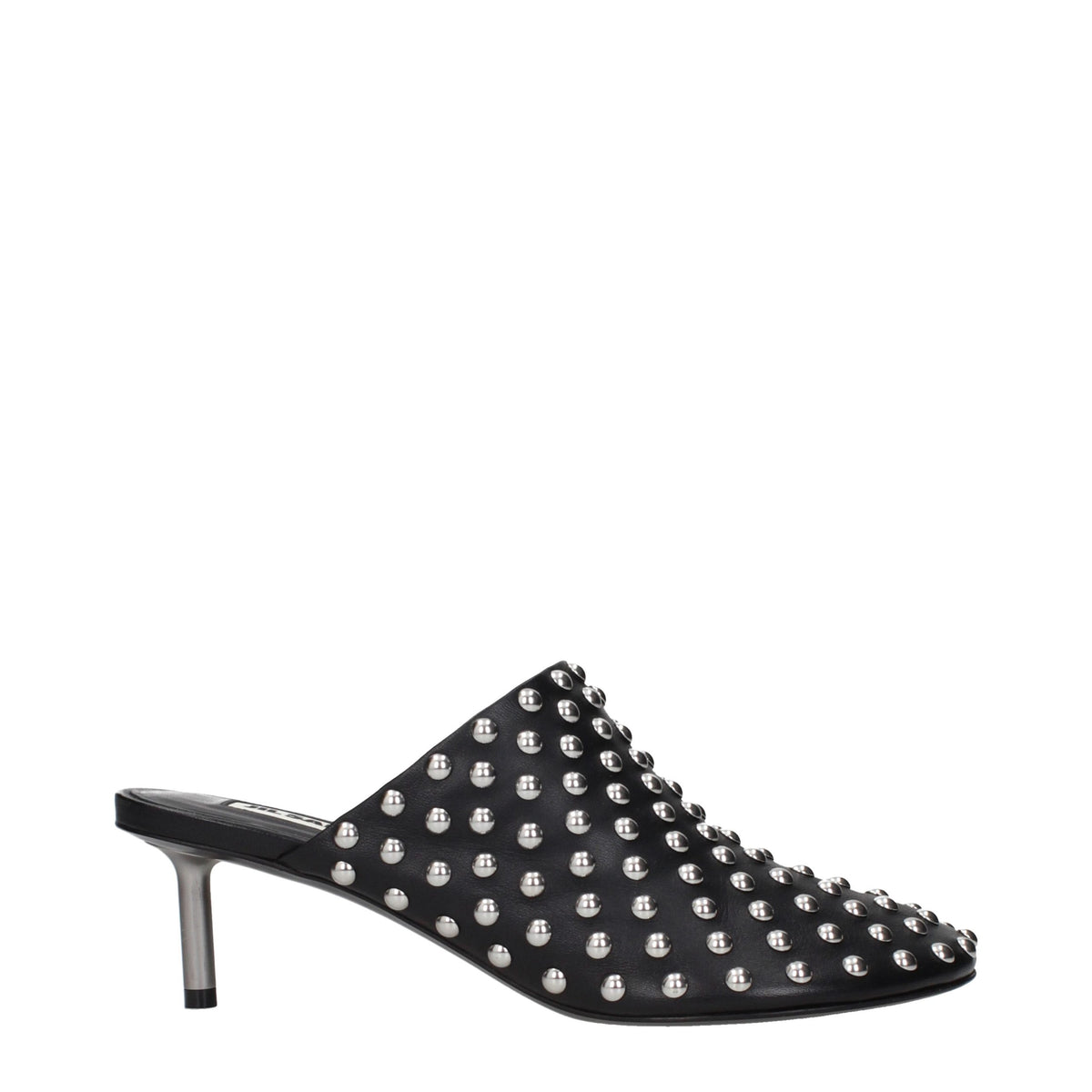 Jil Sander Black Leather Mules