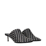 Jil Sander Black Leather Mules