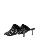 Jil Sander Black Leather Mules