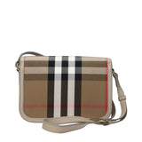 Burberry Brown Fabric Crossbody Bag