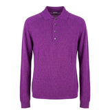 Malo Purple Silk Men Sweater
