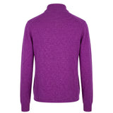 Malo Purple Silk Men Sweater