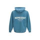 Represent Blue Cotton Sweatshirt