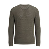 Roberto Pepe Luxury Green Cotton Men Sweater