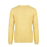 Roberto Pepe Luxury Yellow Cotton Men Sweater