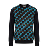 Roberto Pepe Luxury Light Blue Wool Men's Sweater