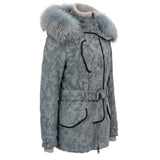 Mr&Mrs Italy Light Blue Cotton Women's Jacket