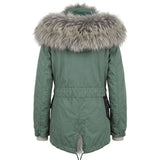 Mr&Mrs Italy Green Cotton Women's Jacket