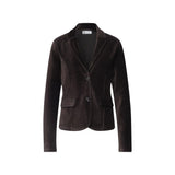 Street One Brown Cotton Blazer