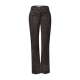 Street One Brown Polyester Casual Pants
