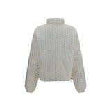 Gongdid Design Beige Polyester Full-Length Jacket