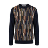 Roberto Pepe Luxury Blue Wool Men's Sweater