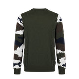 Roberto Pepe Luxury Green Wool Men Sweater