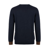Roberto Pepe Luxury Blue Wool Men's Sweater