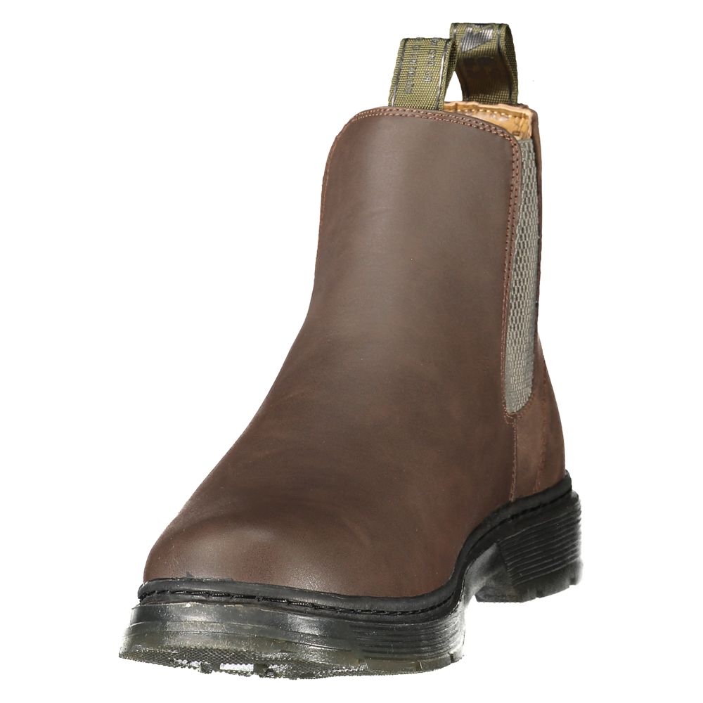 Gas Brown Polyurethane Men's Boot