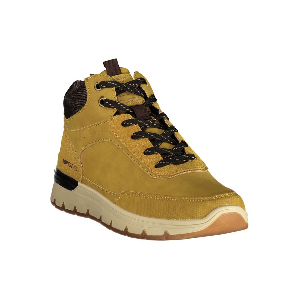 Gas Brown Polyurethane Men's Boot