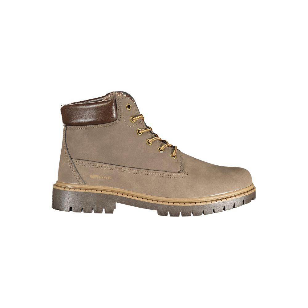 Gas Brown Polyurethane Men's Boot
