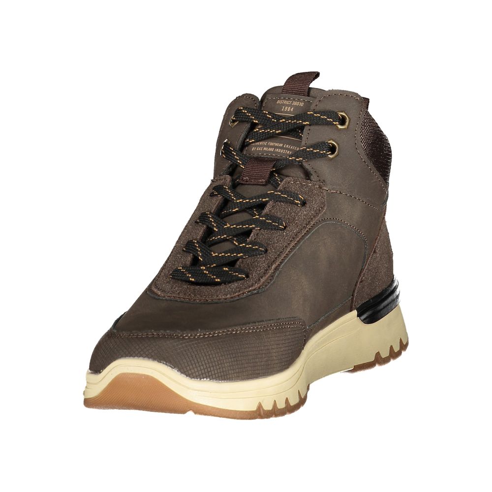 Gas Brown Polyurethane Men's Boot