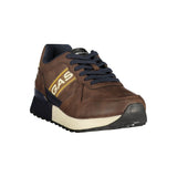 Gas Brown Polyurethane Men's Sneaker