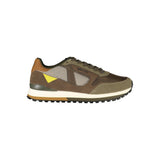 Gas Brown Polyurethane Men's Sneaker
