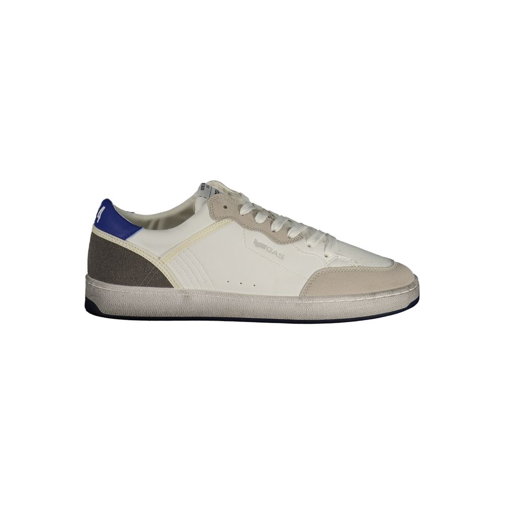 Gas White Polyurethane Men's Sneaker