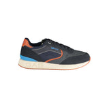 Gas Blue Polyurethane Men's Sneaker