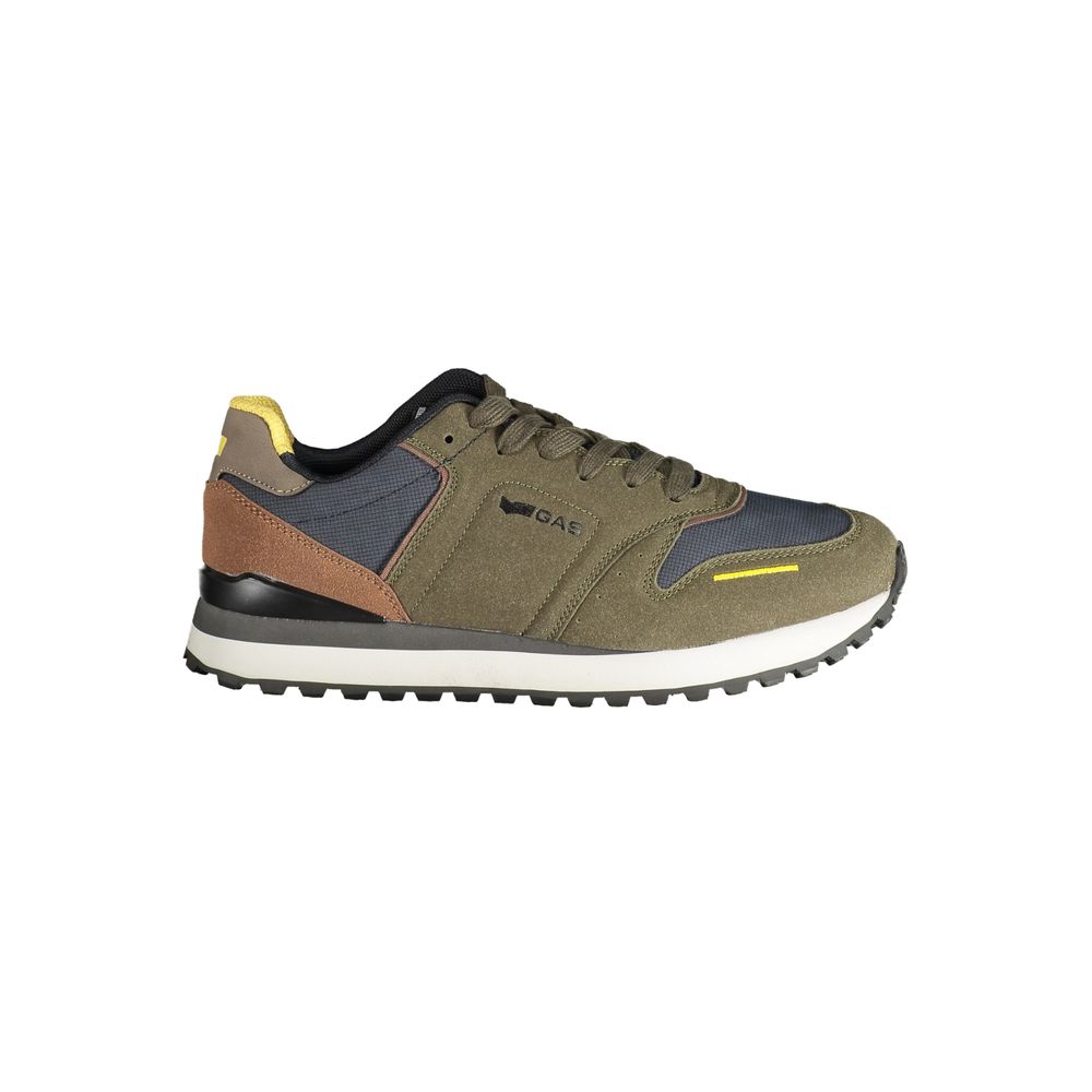 Gas Verde Polyurethane Men's Sneaker